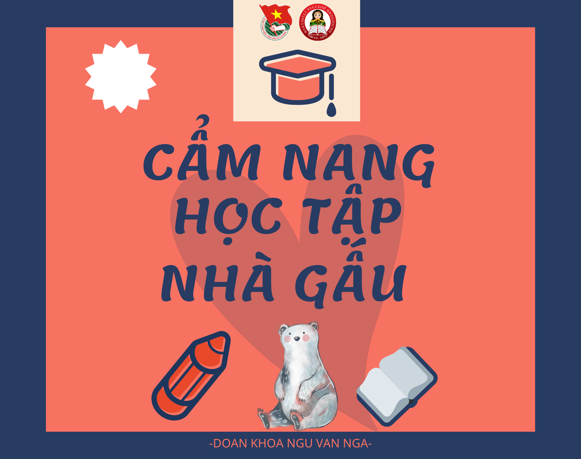 Khoa Ngữ văn Nga ra mắt công trình thanh niên "Cẩm nang nhà Gấu"