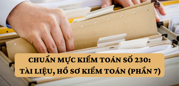 Tài liệu, hồ sơ kiểm toán của cuộc kiểm toán tài chính