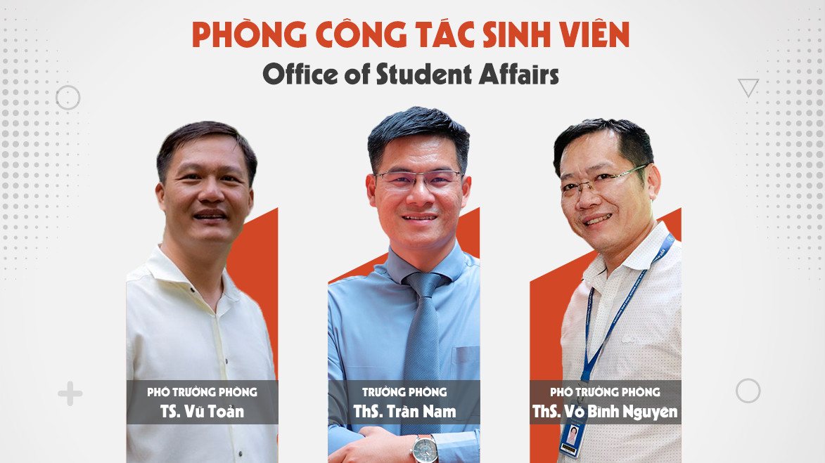 Hiệu trưởng bổ nhiệm lãnh đạo Phòng Công tác sinh viên nhiệm kỳ 2023-2028