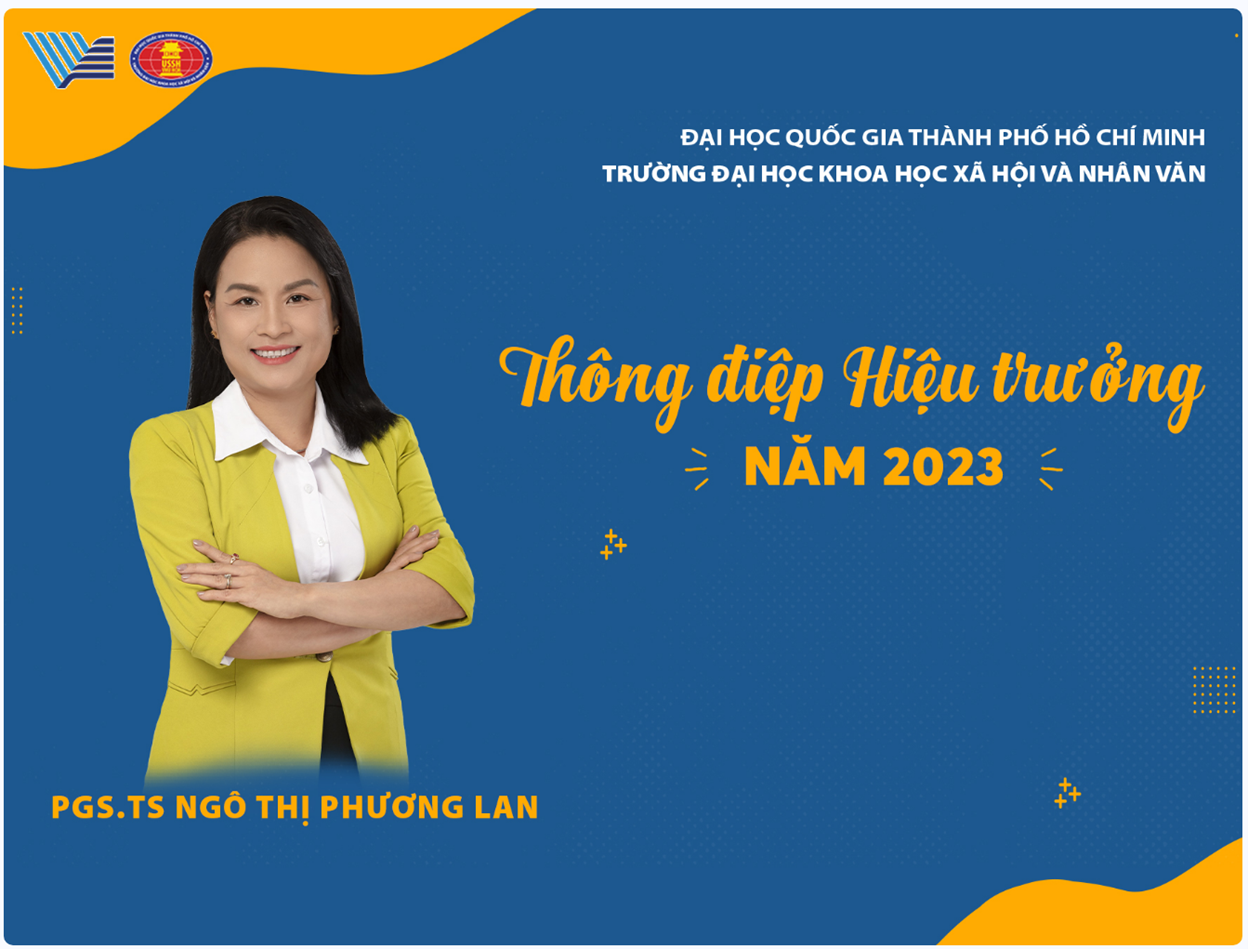 Thông điệp năm 2023 của Hiệu trưởng: Tự tin hướng về phía trước với tầm nhìn xuyên suốt