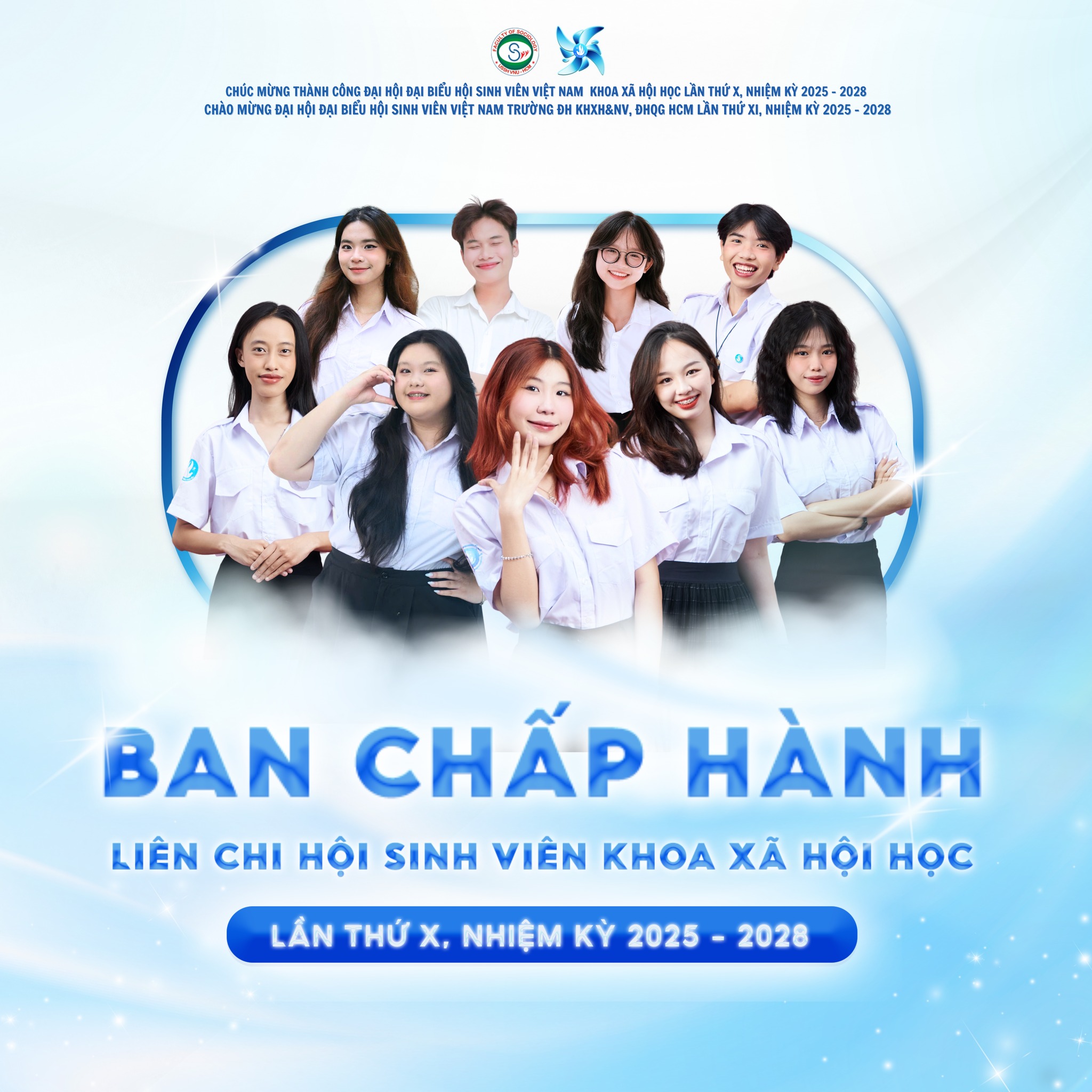 Ra mắt Ban Chấp hành Liên Chi hội Sinh viên Khoa Xã hội học nhiệm kỳ 2025 -2028