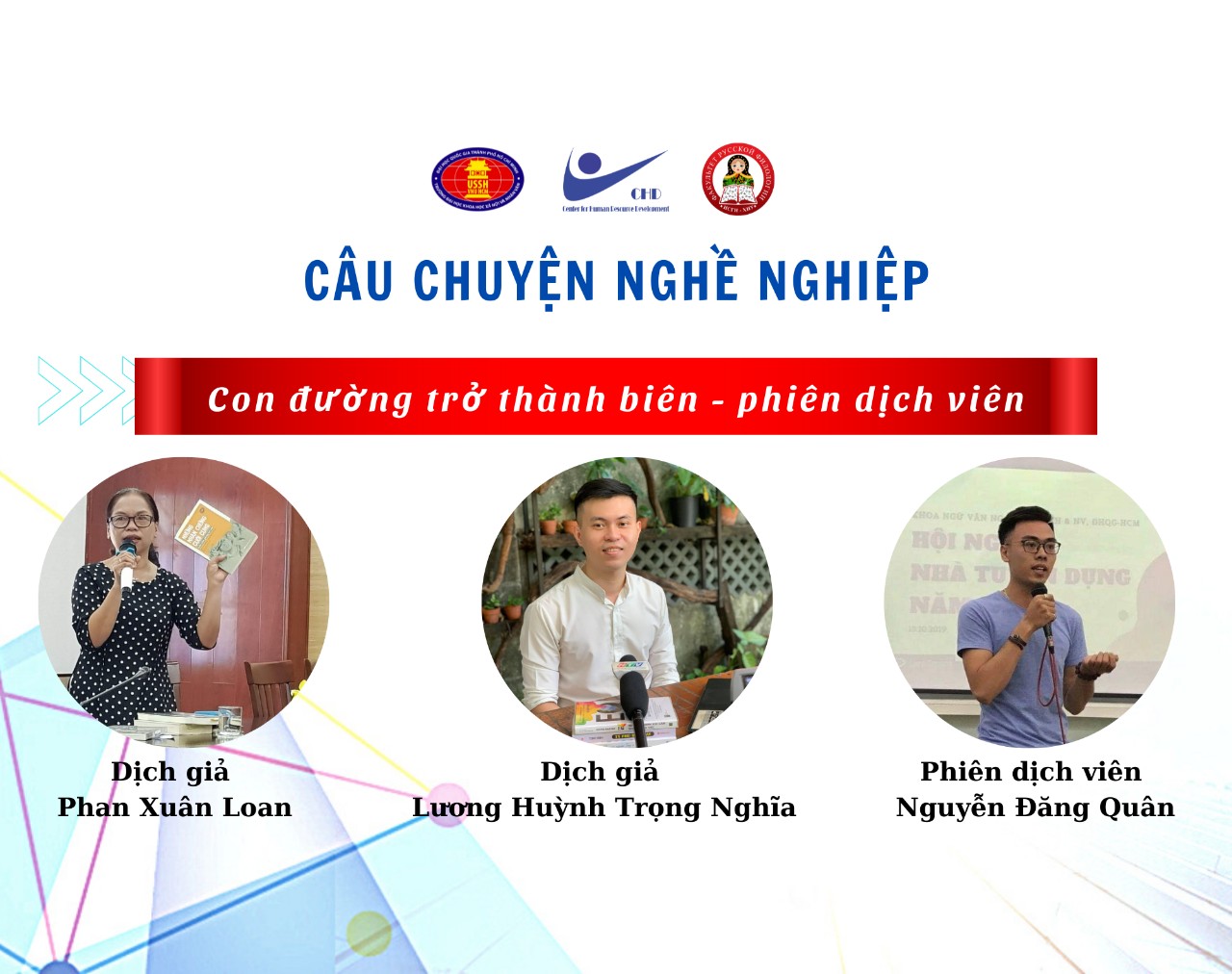 Câu chuyện nghề nghiệp "Con đường trở thành biên - phiên dịch viên"