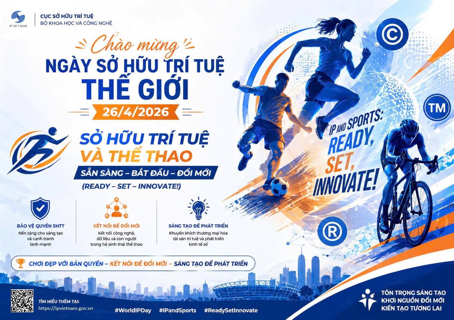 Chào mừng ngày sở hữu trí tuệ thế giới 26/4/2026