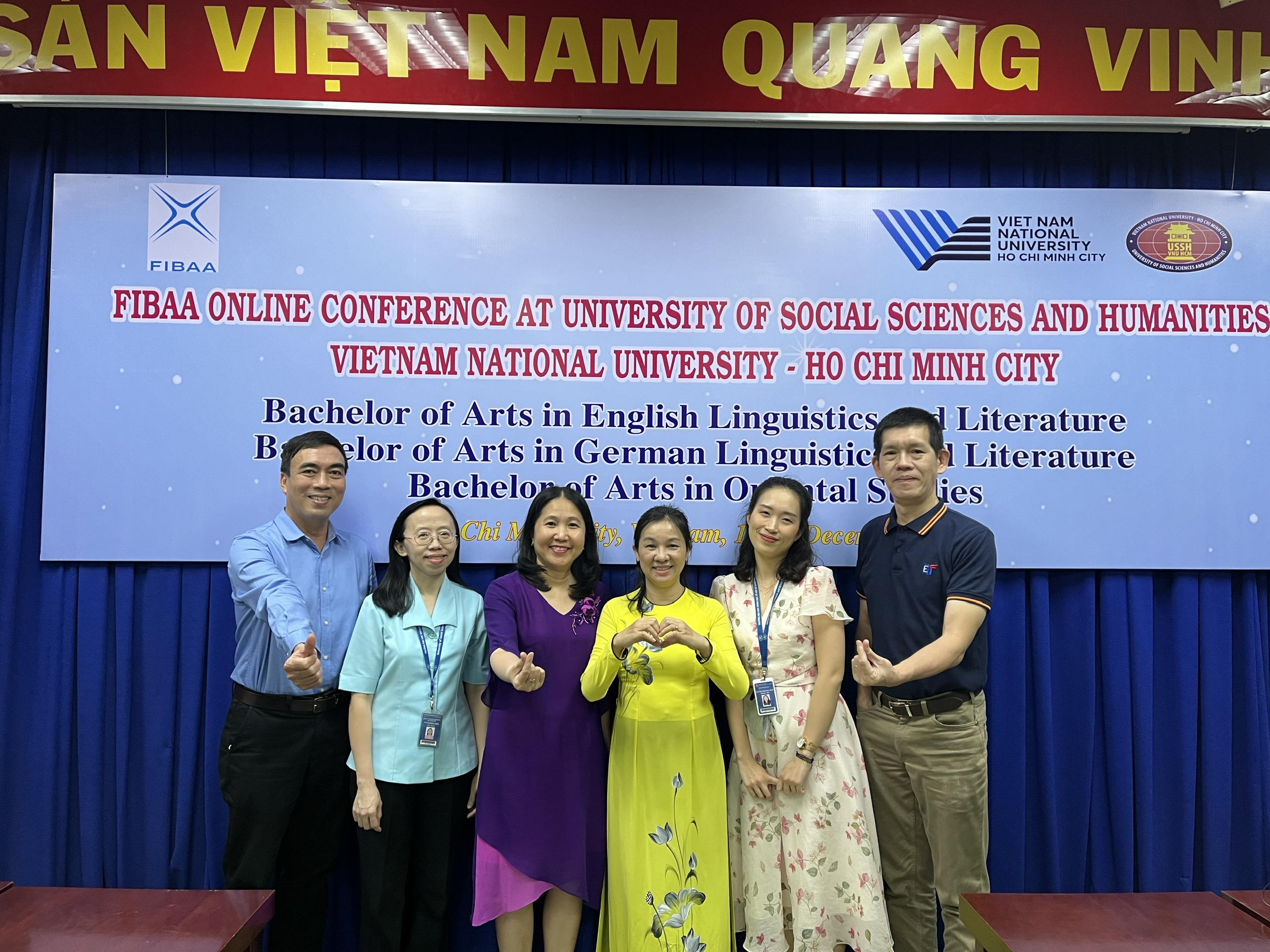 KHOA NGỮ VĂN ANH KIỂM ĐỊNH CHƯƠNG TRÌNH THEO FIBAA