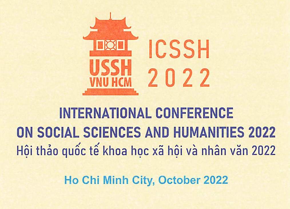 Thông báo tham dự Hội thảo Quốc tế khoa học xã hội và nhân văn 2022 (USSH-ICSSH 2022)