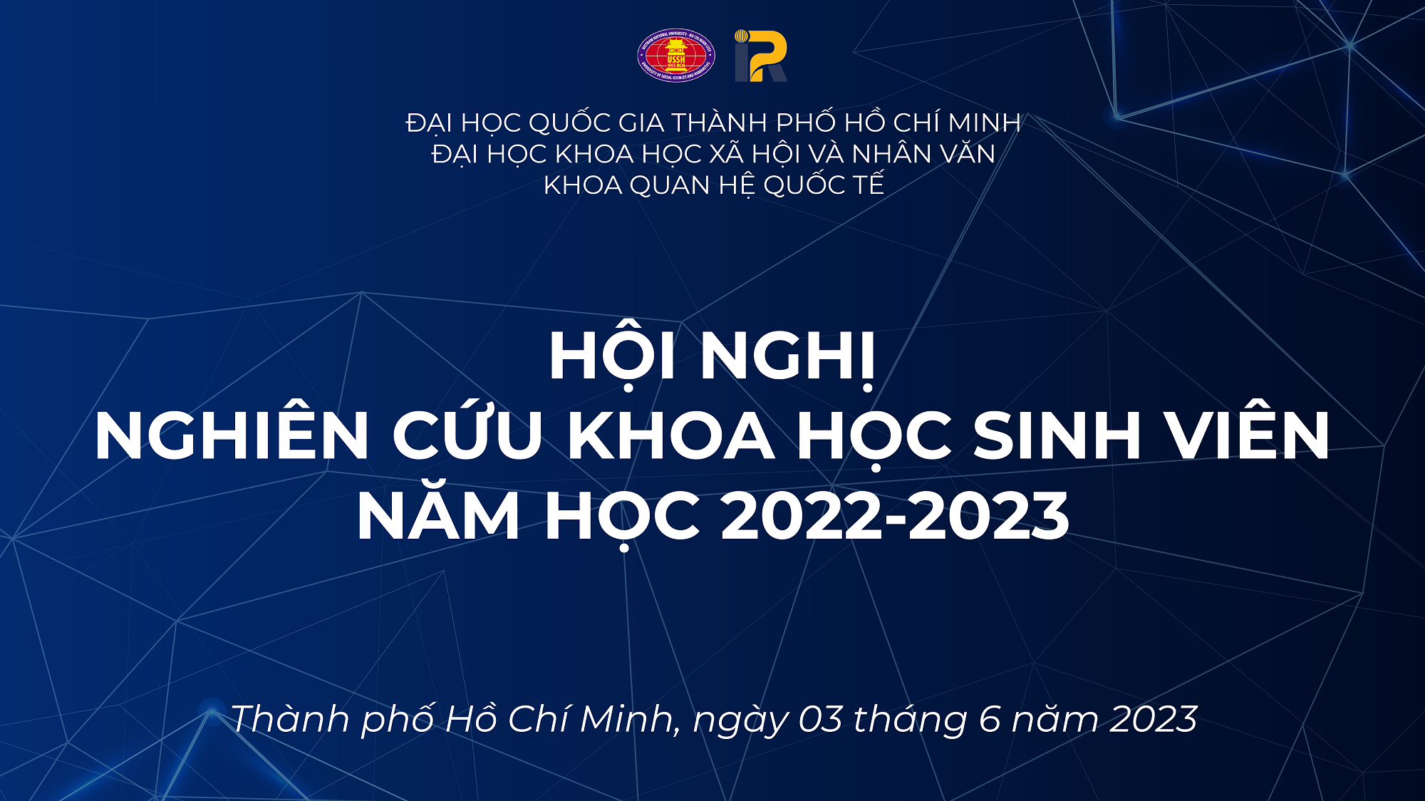 Hội nghị nghiên cứu khoa học sinh viên năm học 2022-2023