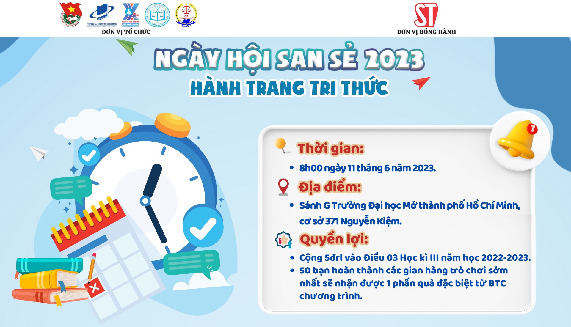 Ngày hội san sẻ Hành trang tri thức