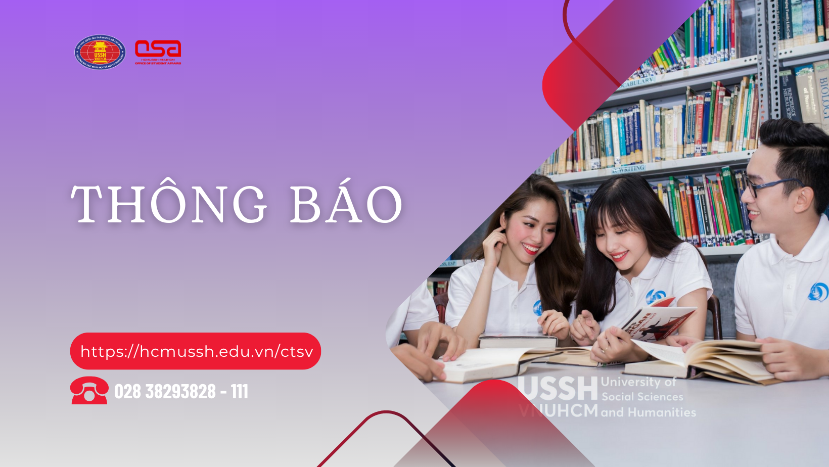 Thông báo Về việc hỗ trợ sinh viên vay vốn tín chấp tại ACB theo Chương trình “ACB đồng hành cùng sinh viên ĐHQG-HCM”