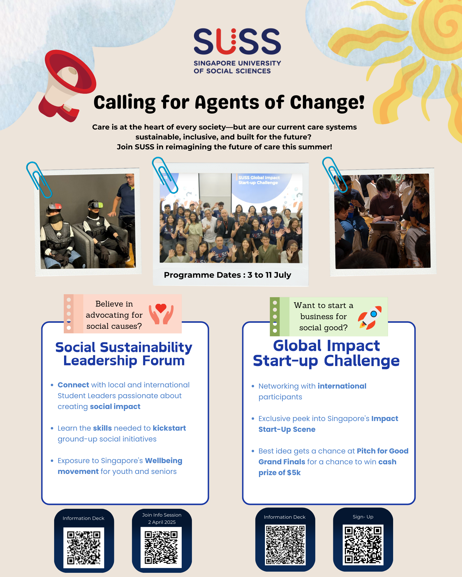 Thông báo chương trình Social Sustainability Leadership Forum