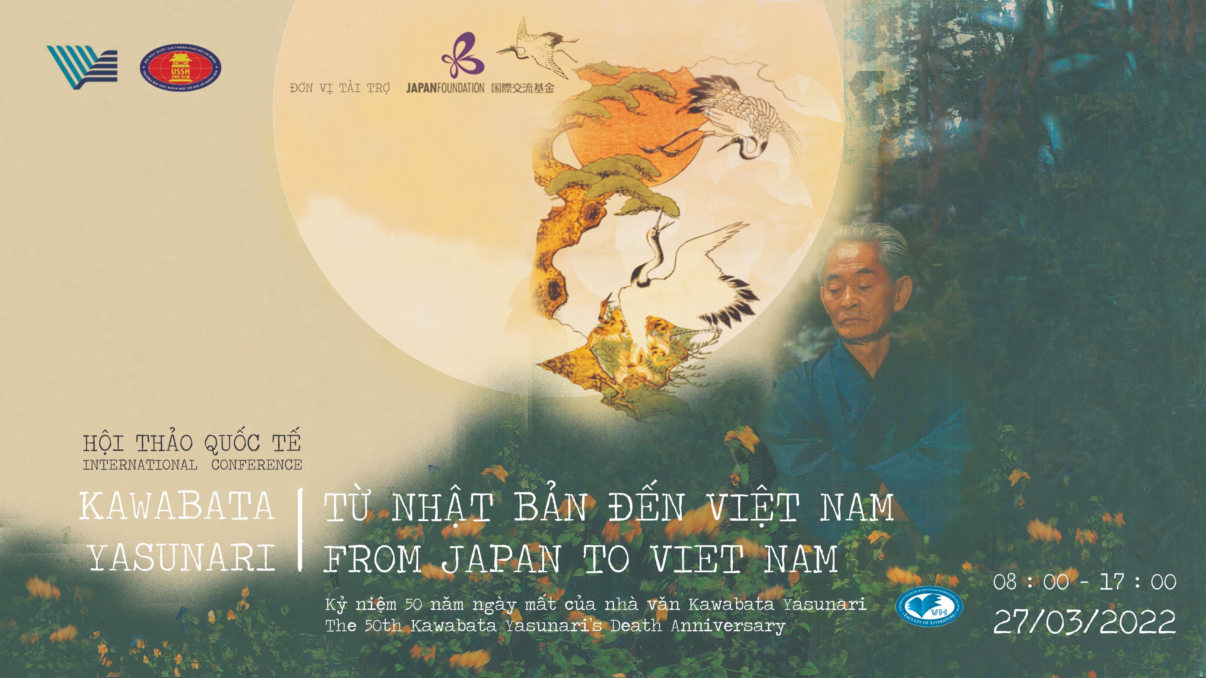 Chương trình Hội thảo Khoa học Quốc tế "Kawabata Yasunari: Từ Nhật Bản đến Việt Nam"