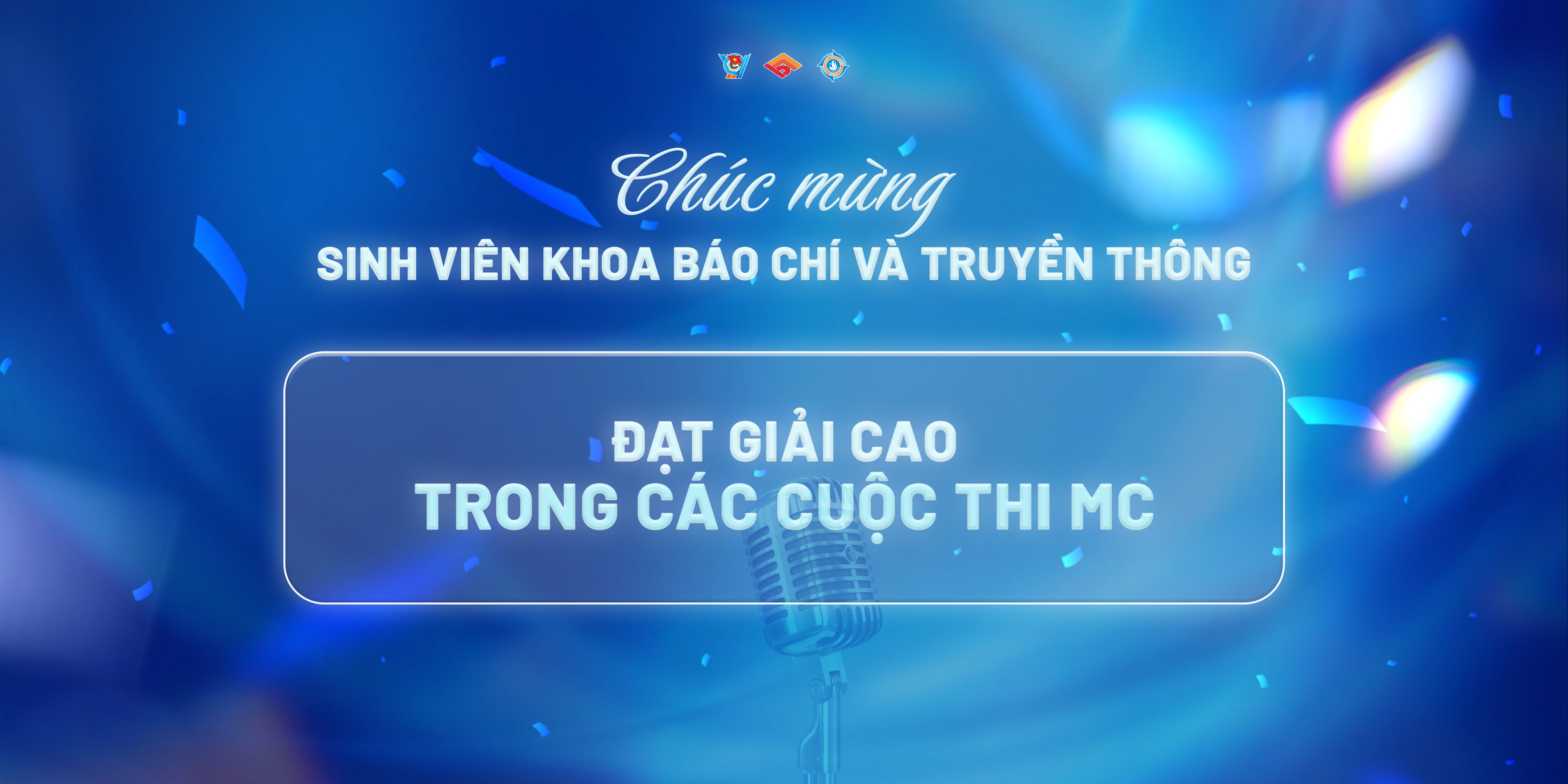 SINH VIÊN KHOA BÁO CHÍ VÀ TRUYỀN THÔNG ĐẠT GIẢI CAO TRONG CÁC CUỘC THI VỀ NGHỀ DẪN CHƯƠNG TRÌNH