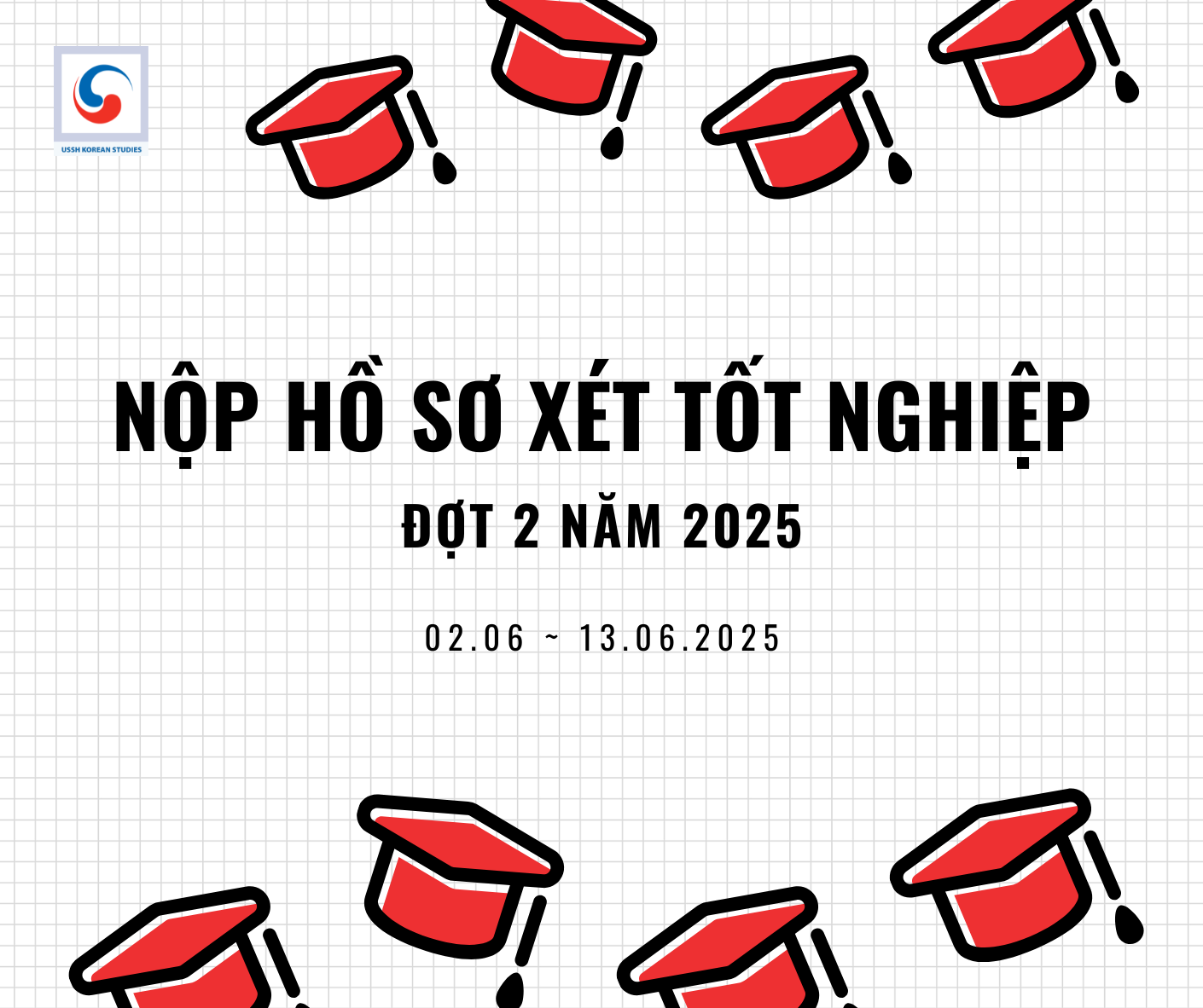 Nộp hồ sơ xét tốt nghiệp đợt 2 năm 2025