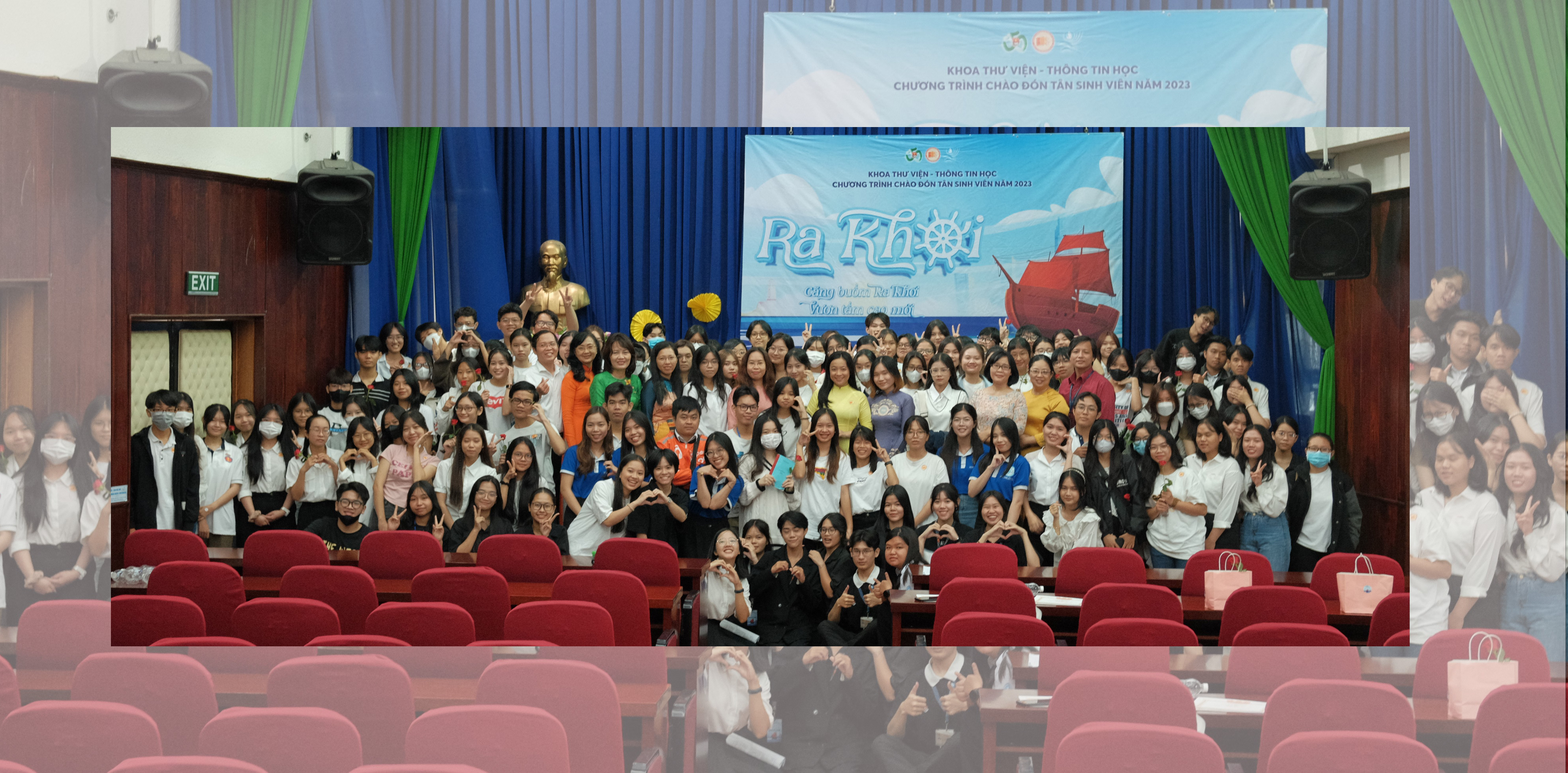 Tân sinh viên sẵn sàng "RA KHƠI" trải nghiệm hành trình đại học
