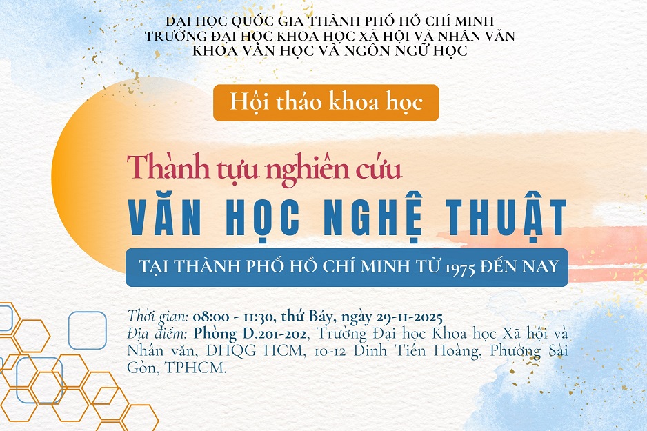 Hội thảo khoa học “Thành tựu nghiên cứu văn học nghệ thuật tại Thành phố Hồ Chí Minh từ 1975 đến nay”