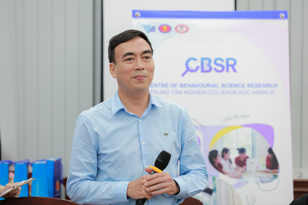 TS. Phạm Tấn Hạ bày tỏ sự phấn khởi trước phản hồi tích cực của Đoàn chuyên gia - Ảnh: Lý Nguyên
