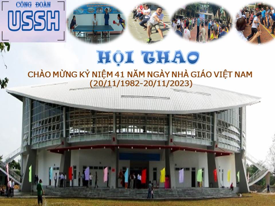 KẾ HOẠCH TỔ CHỨC HỘI THAO VIÊN CHỨC, NGƯỜI LAO ĐỘNG CHÀO MỪNG NGÀY NHÀ GIÁO VIỆT NAM (20/11/1982-20/11/2023)