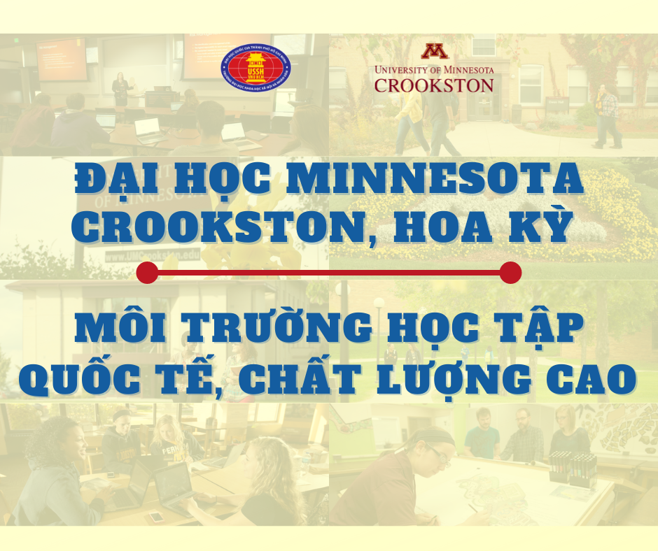 Đại học Minnesota Crookston, Hoa Kỳ - Môi trường học tập quốc tế, chất lượng cao