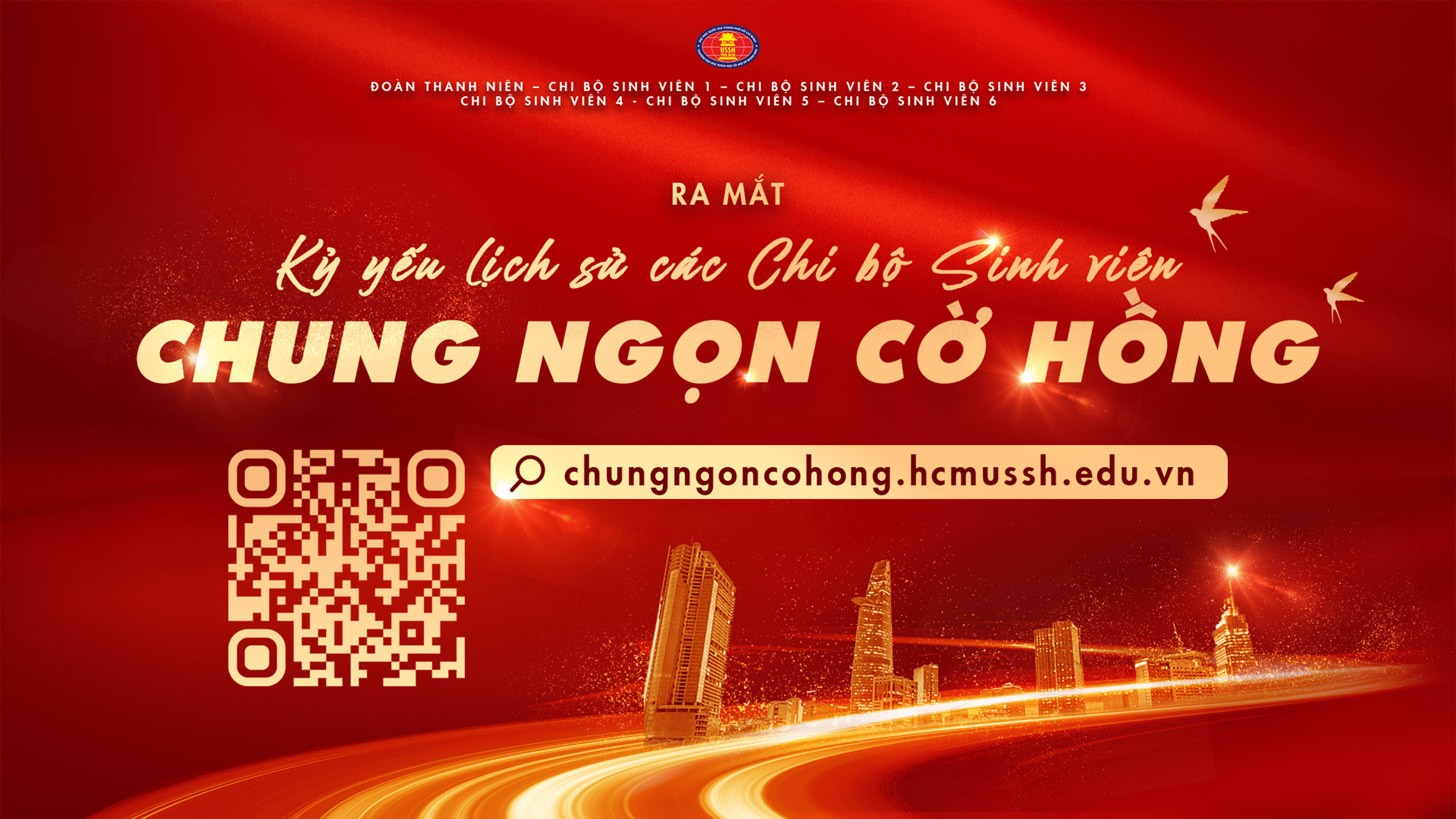 Ra mắt Kỷ yếu "Chung ngọn cờ hồng": Ghi dấu hành trình gần ba thập niên của các chi bộ sinh viên