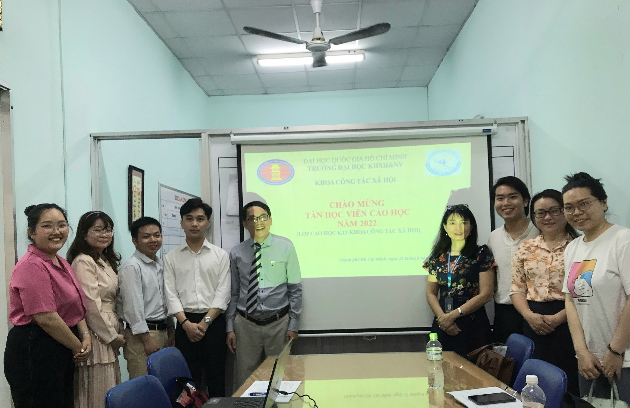 Khoa CTXH chào đón Tân học viên cao học khóa 12 SG