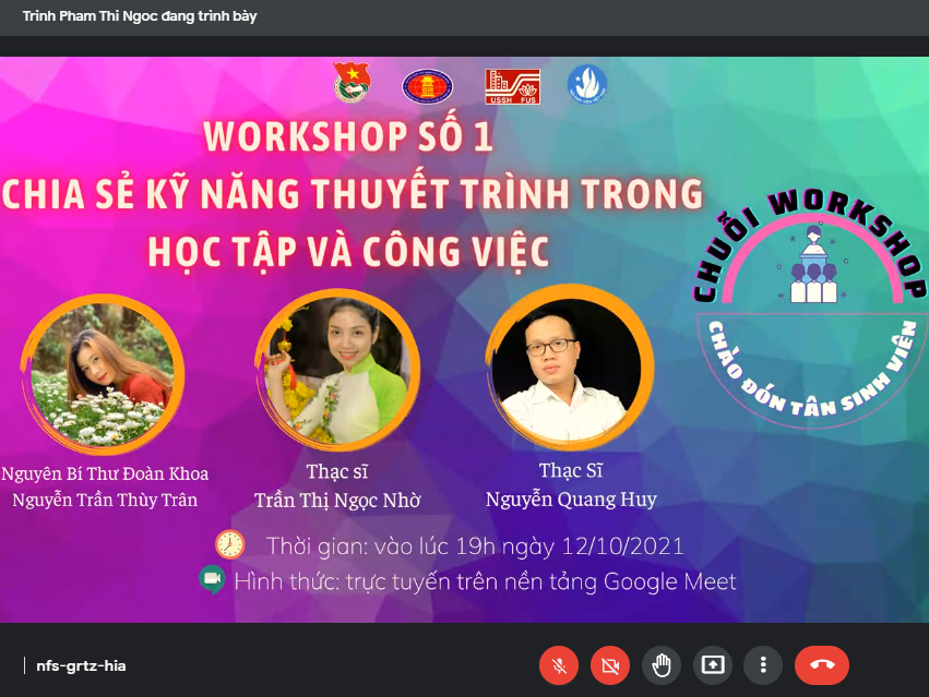 Trang bị kỹ năng thuyết trình trong học tập và làm việc cho sinh viên