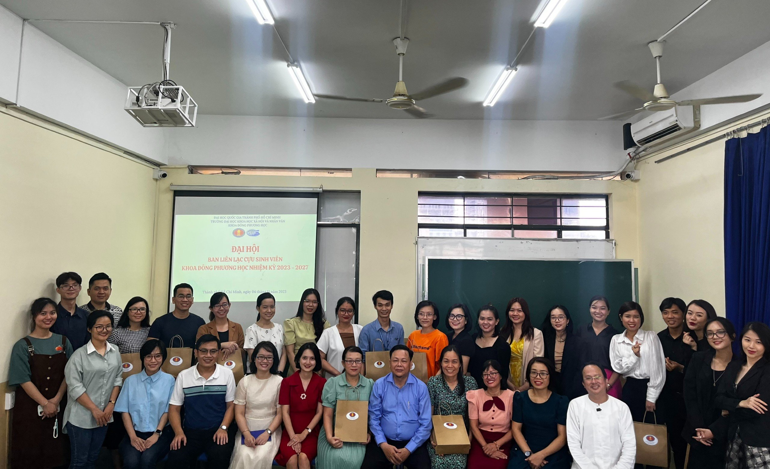 ĐẠI HỘI BAN LIÊN LẠC CỰU SINH VIÊN KHOA ĐÔNG PHƯƠNG HỌC, NHIỆM KỲ 2023-2027