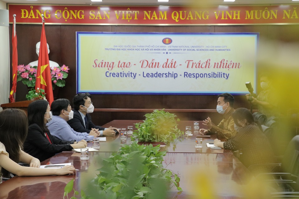 Làm việc với Tổng Lãnh sự Indonesia tại TP. HCM