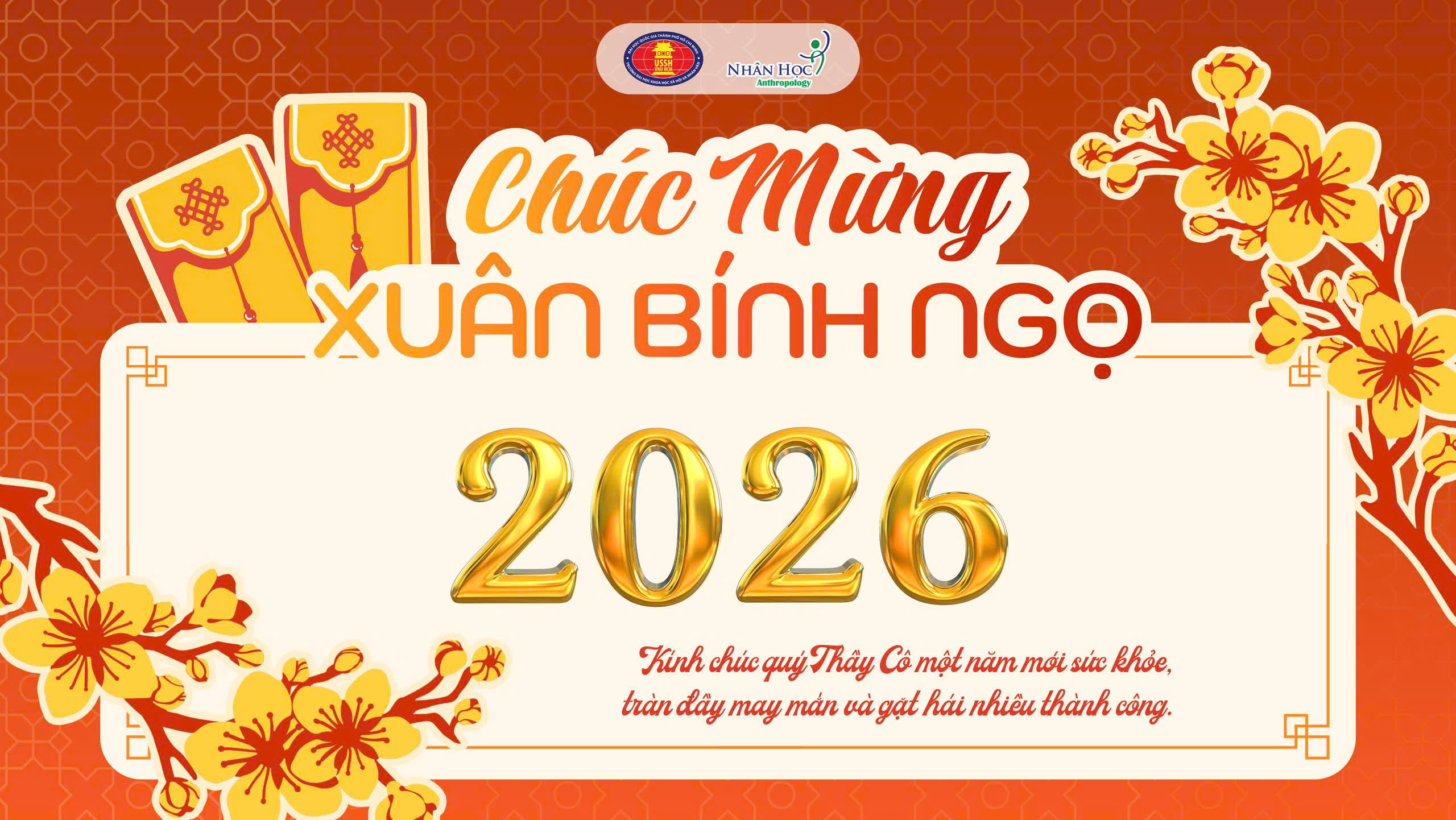 Mừng Xuân Bính Ngọ 2026: Vạn Sự Như Ý – Đậm Đà Bản Sắc Nhân Học