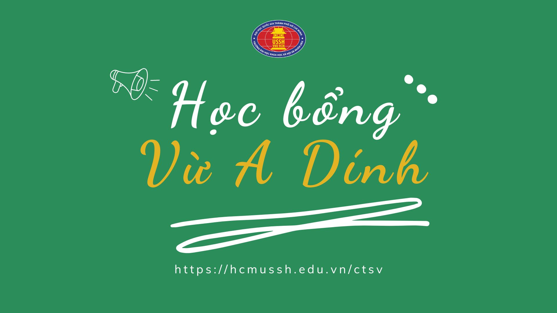 Học bổng Vừ A Dính năm học 2022-2023
