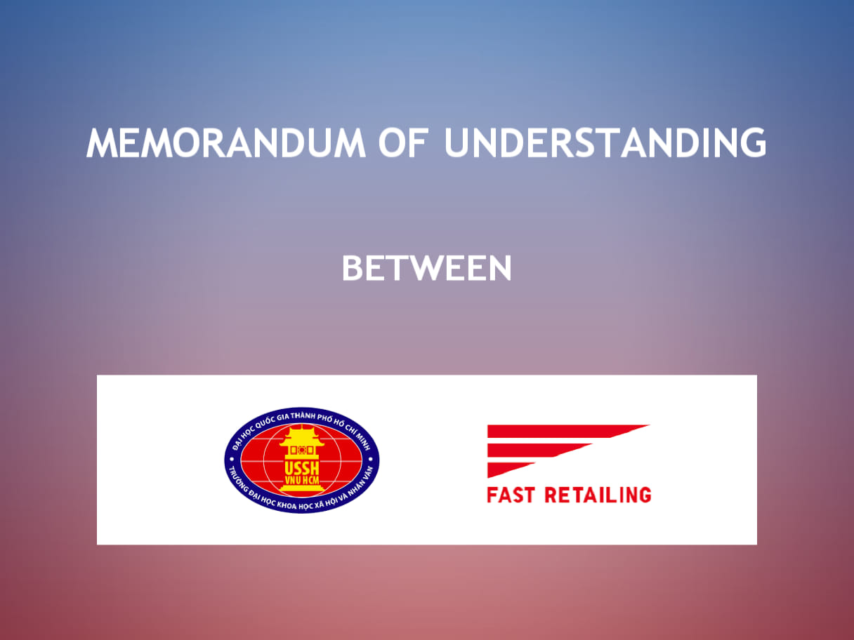 Fast Retailing - USSH VNUHCM: Đối tác vì sự phát triển bền vững