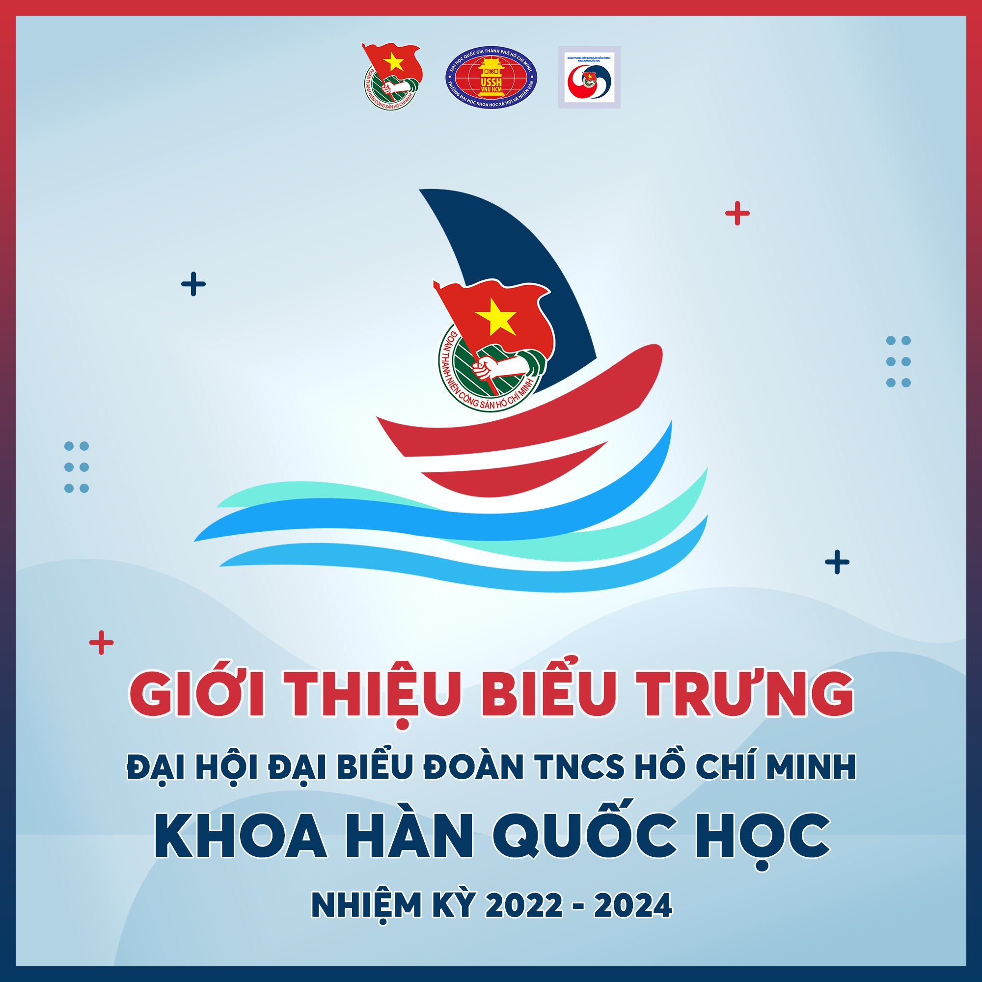 Công bố biểu trưng chính thức Đại hội Đại biểu Đoàn TNCS HCM Khoa hàn Quốc học