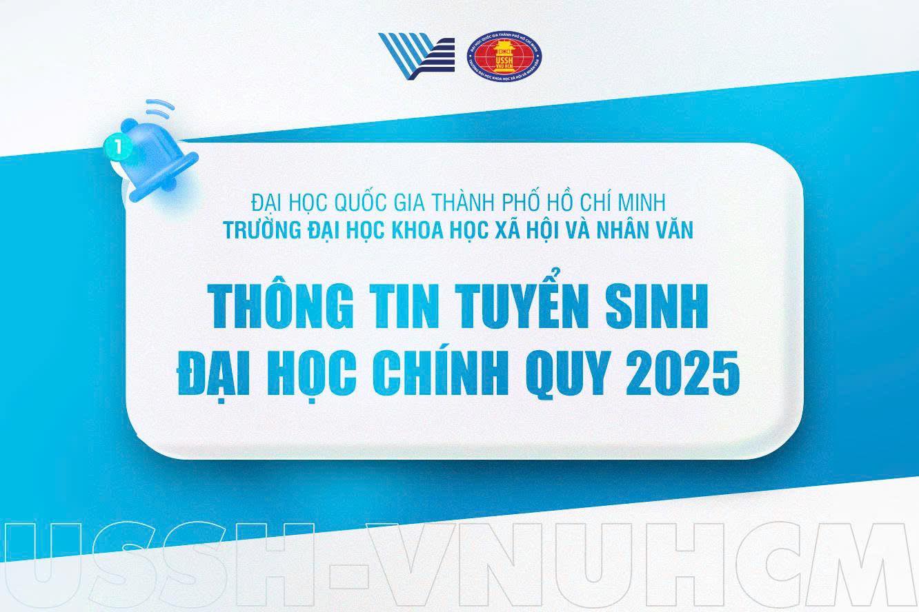 Công bố thông tin tuyển sinh năm 2025 của Trường ĐH KHXH&NV, ĐHQG-HCM