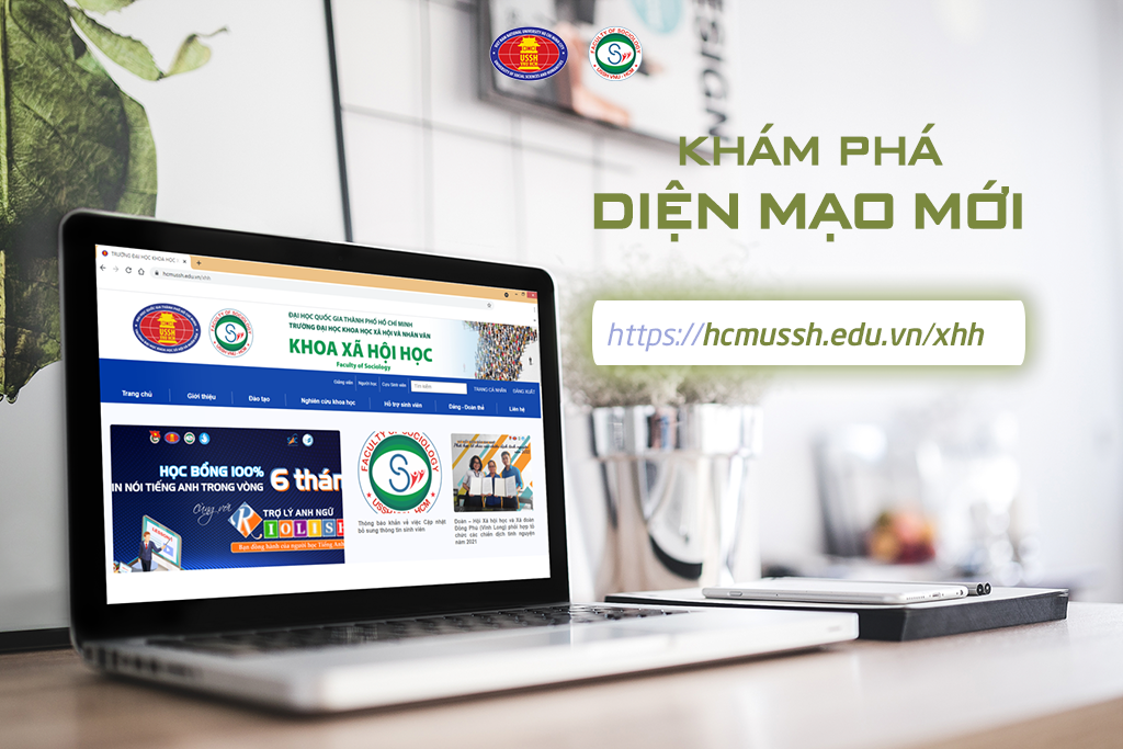 Khoa Xã hội học ra mắt website mới với giao diện thân thiện