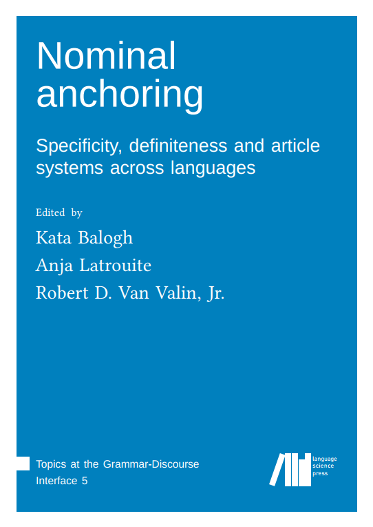 Nominal anchoring Hardcover