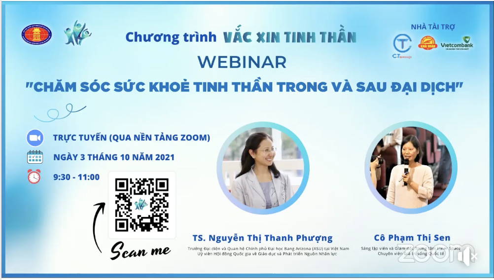 VXTT - “Chăm sóc sức khỏe tinh thần trong và sau đại dịch"