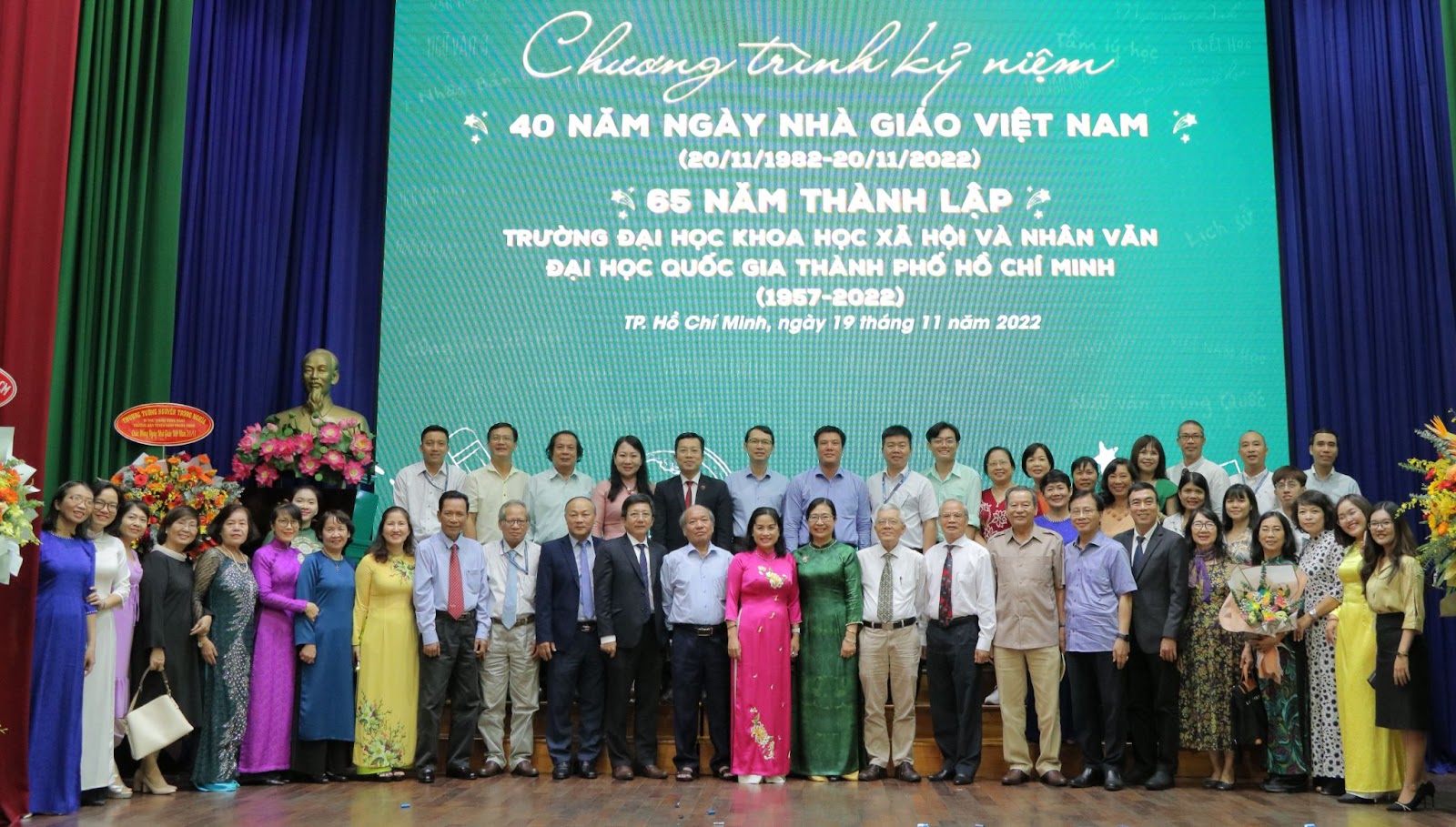 Kỷ niệm Ngày Nhà giáo Việt Nam 20.11 và 65 năm thành lập Trường ĐH KHXH&NV, ĐHQG-HCM (1957-2022)
