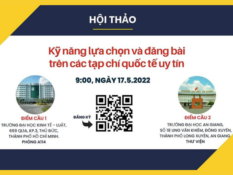 Kỹ năng lựa chọn và đăng bài trên các tạp chí quốc tế uy tín