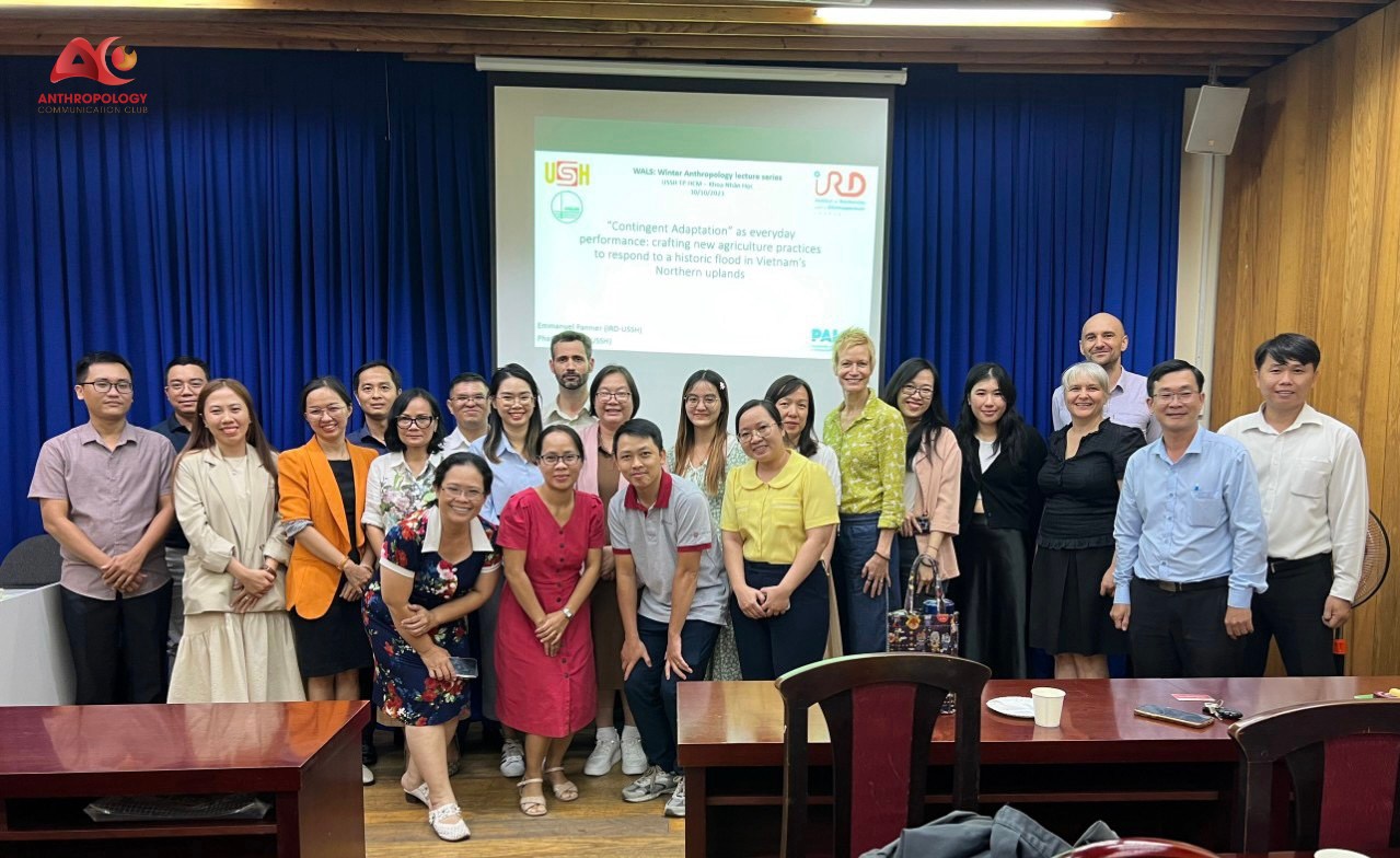 KHAI MẠC CHUỖI TỌA ĐÀM KHOA HỌC QUỐC TẾ: "WINTER ANTHROPOLOGY LECTURE SERIES 2023" (WALS) - "DIỄN ĐÀN NHÂN HỌC MÙA ĐÔNG 2023"