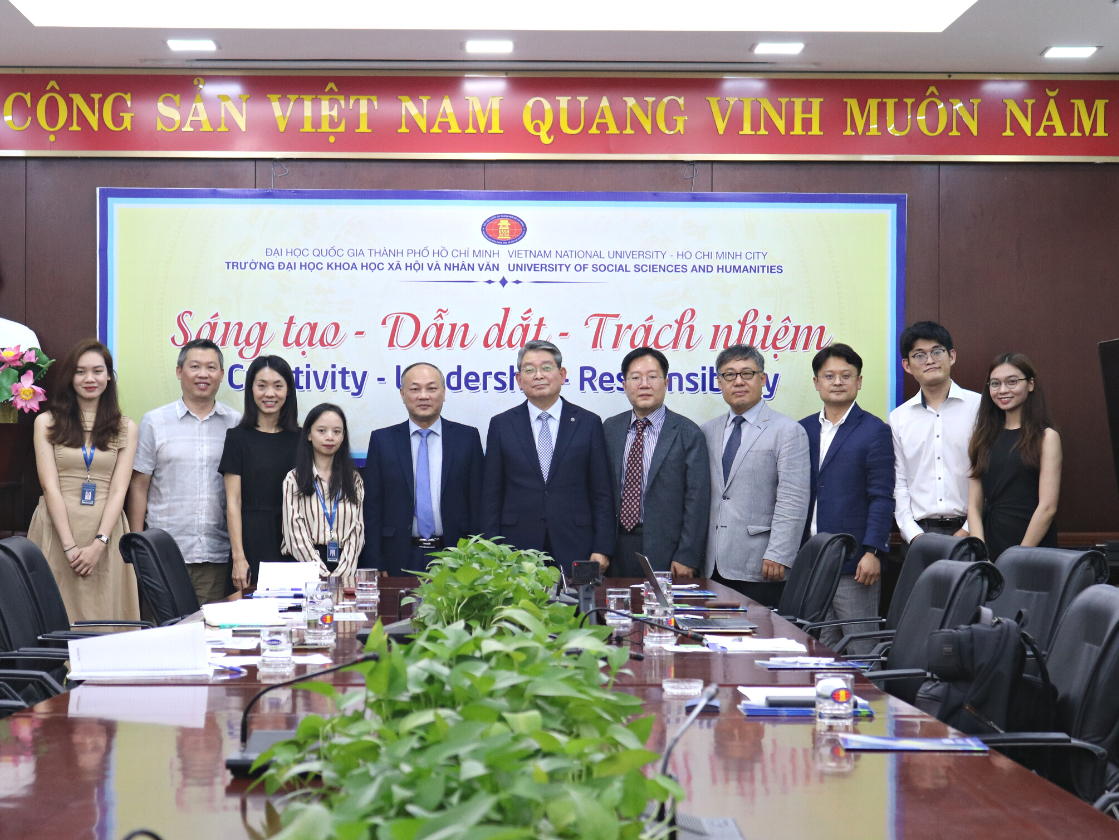 Hợp tác trao đổi với Đại học Quốc gia Andong (Hàn Quốc)