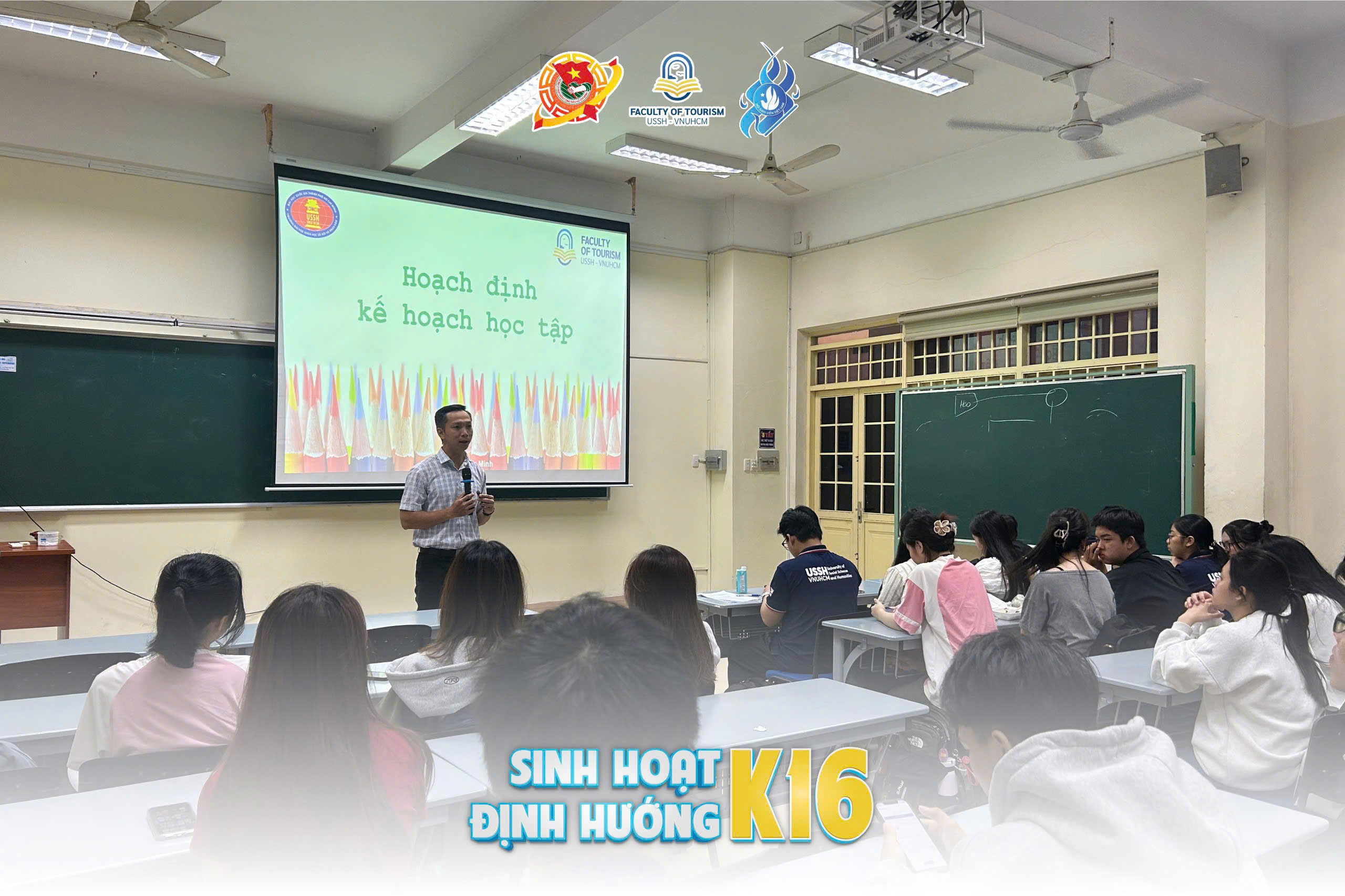 Chương trình sinh hoạt định hướng dành cho tân sinh viên Khoa Du lịch khóa 2025 – 2029