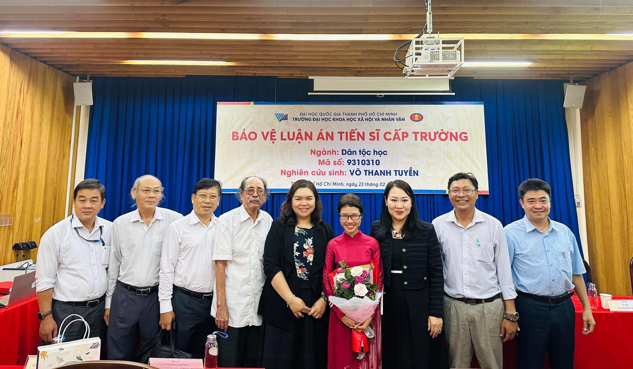 Buổi bảo vệ Luận án Tiến sĩ của NCS Võ Thanh Tuyền