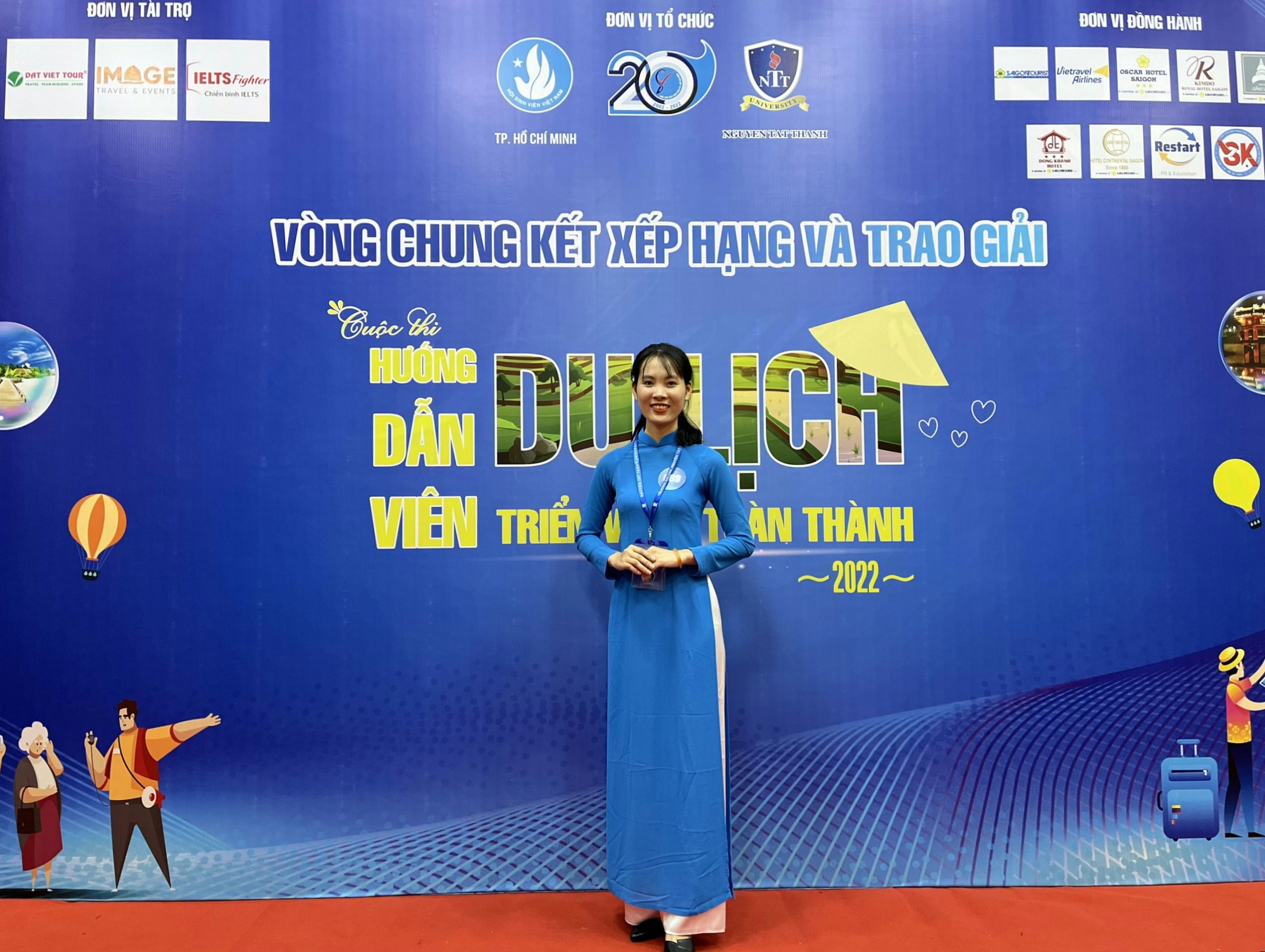 Sinh viên Nhân văn đạt giải Ba cuộc thi “Hướng dẫn viên du lịch triển vọng toàn thành 2022”