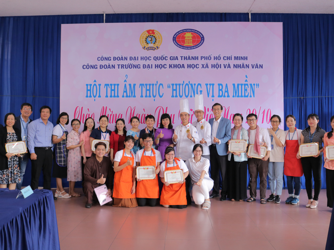 Công đoàn trường tổ chức Hội thi Ẩm thực “Hương vị ba miền”