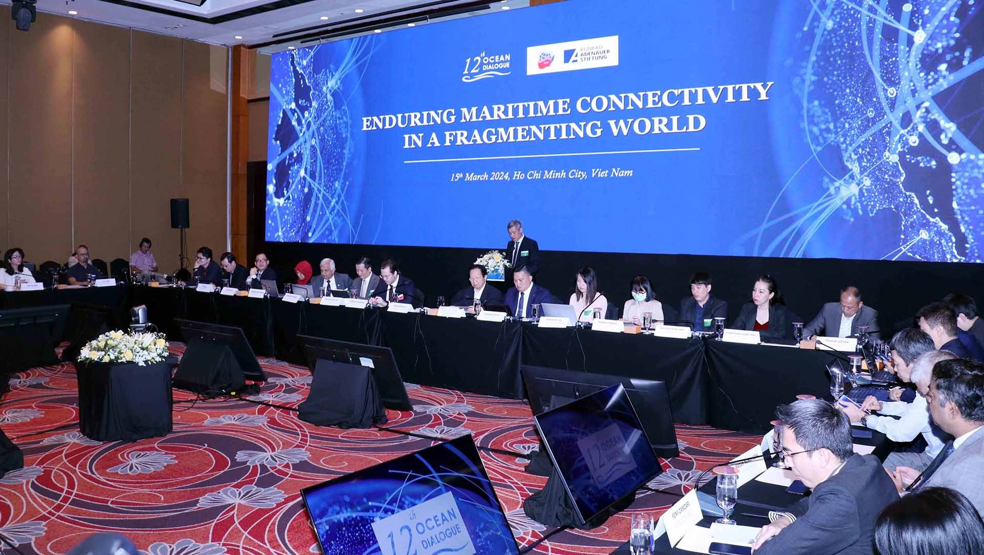 Tham gia Đối thoại Biển lần thứ 12: “Thúc đẩy kết nối trên biển – Tăng cường gắn kết toàn cầu”