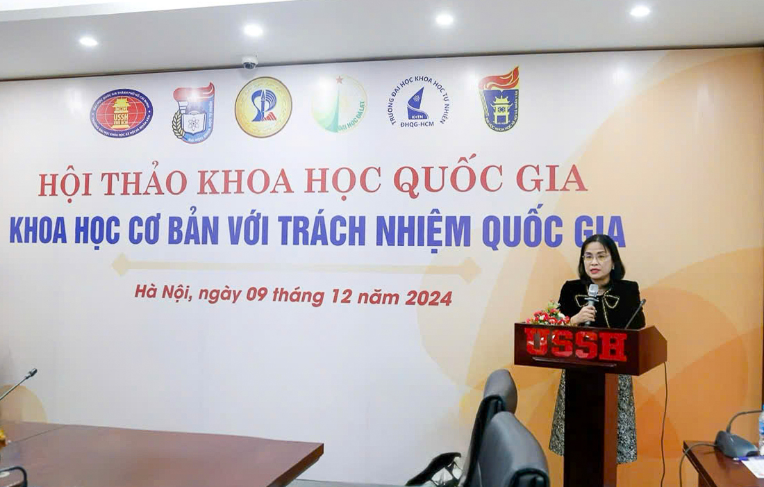 Hội thảo cấp quốc gia “Khoa học cơ bản với trách nhiệm quốc gia”