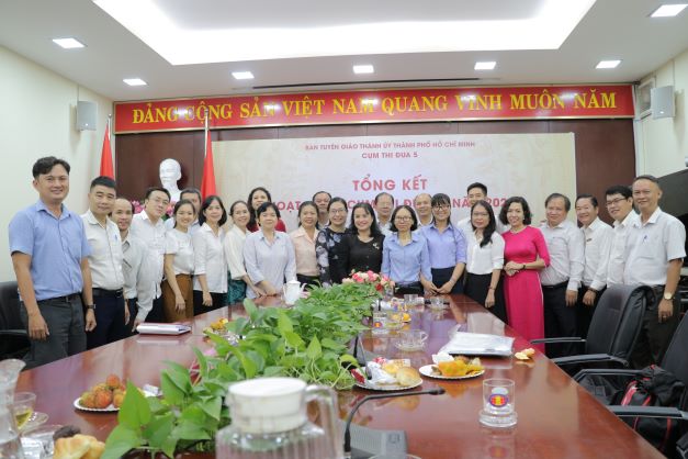 Tổng kết hoạt động Cụm thi đua số 5 của Ban Tuyên giáo Thành ủy TP.HCM