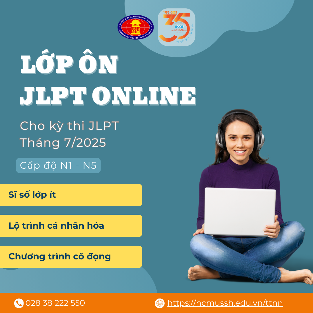 Mở lớp ôn thi JLPT với hình thức học Online