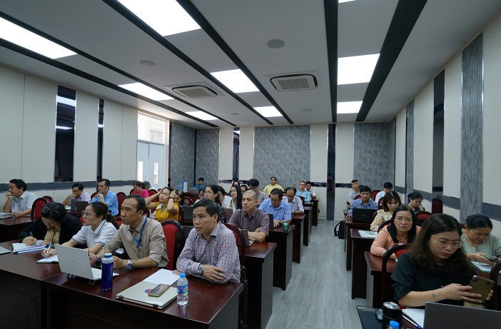 Khai mạc khóa tập huấn "Hướng dẫn thiết kế, xây dựng và đo lường, đánh giá chuẩn đầu ra chương trình đào tạo"