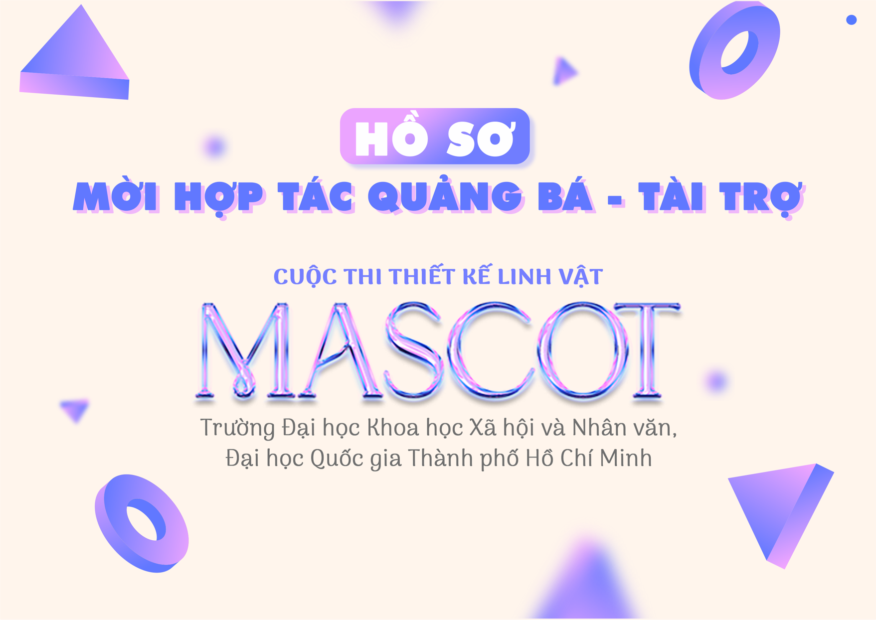 Sinh viên các ngành Khoa học Cơ bản tham gia Cuộc thi Thiết kế linh vật Trường ĐH KHXH&NV, ĐHQG-HCM