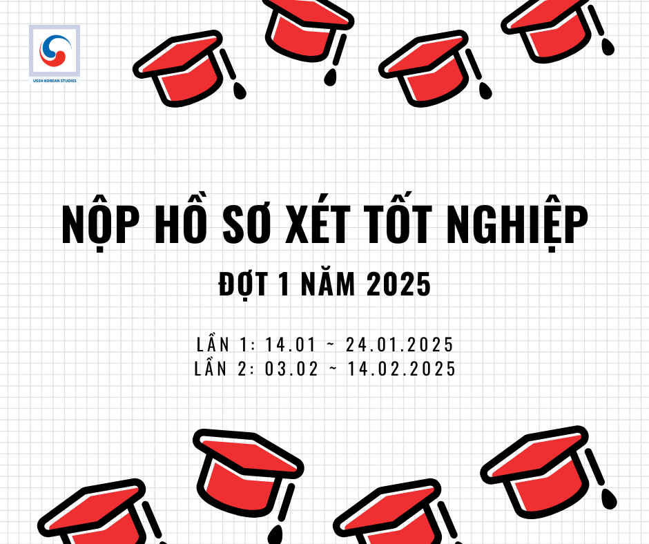 Thu hồ sơ xét tốt nghiệp đợt 1 năm 2025