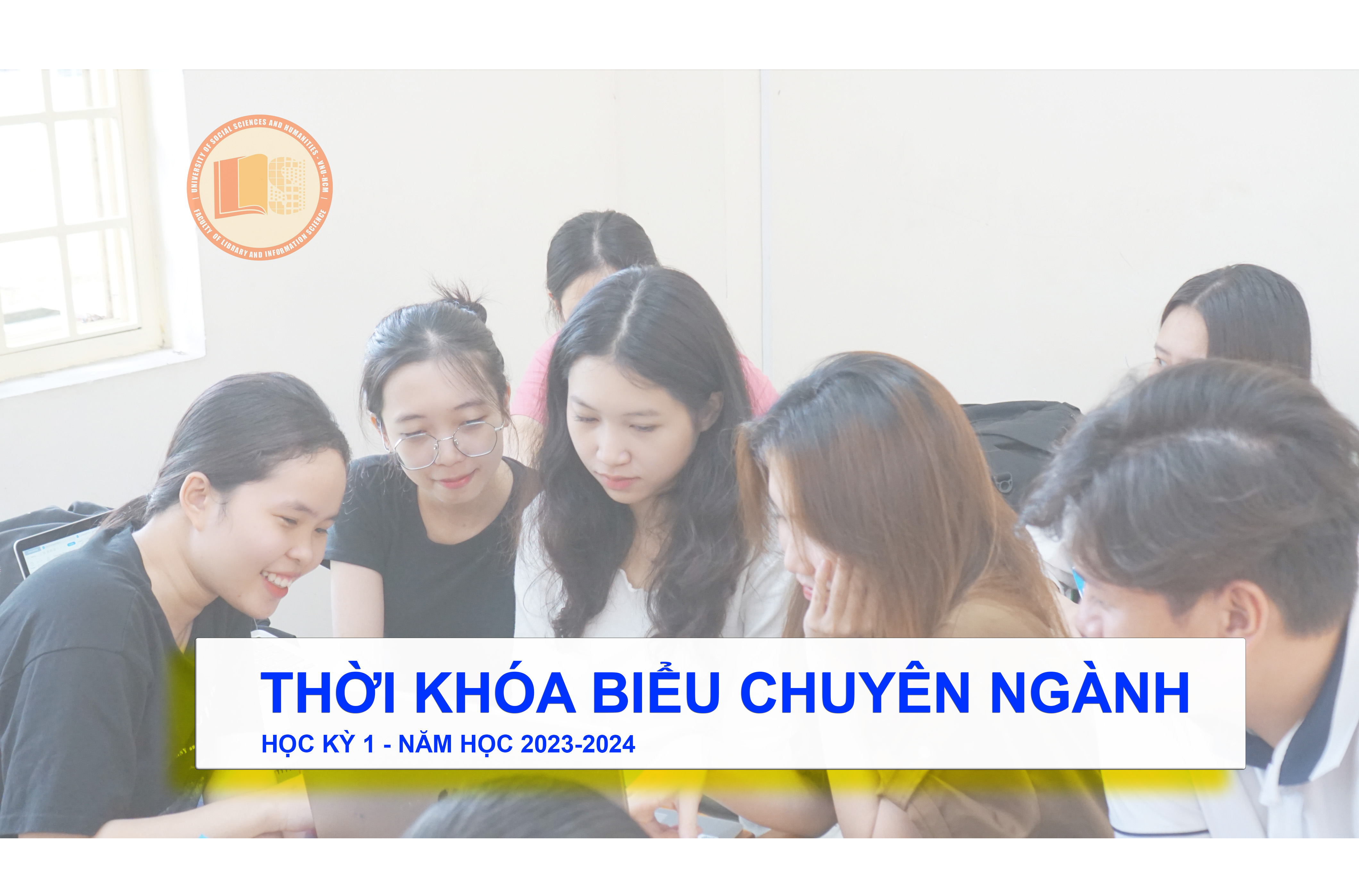 Thời khóa biểu chuyên ngành - học kỳ 1, năm học 2023-2024 (chính thức)